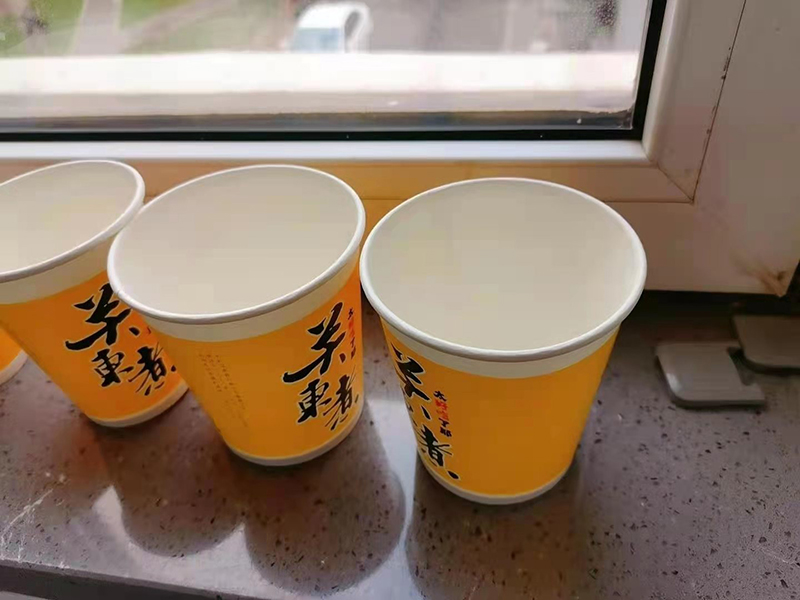 常州广告公司 春晨 中国复古风咖啡杯 定制奶茶纸杯 热饮杯 盎司